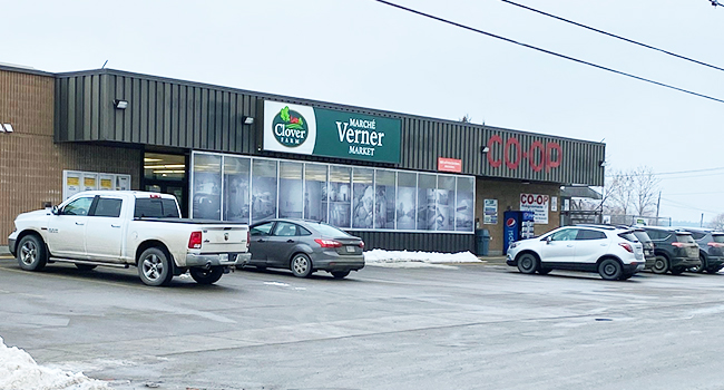 Exterior photo of Clover Farm Verner